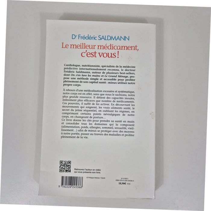 Le meilleur médicament, c'est vous ! Dr Frédéric Saldmann - photo numéro 2