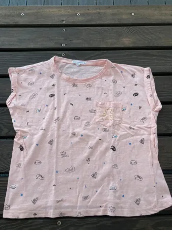 Tee shirt Lulu Castagnettes taille 10 ans en très bon état