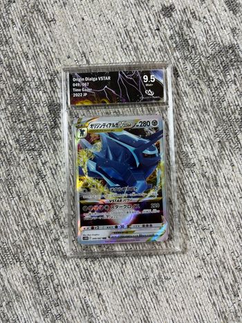Carte Pokémon Dialga VSTAR Japonaise Gradée Collect Aura 9.5