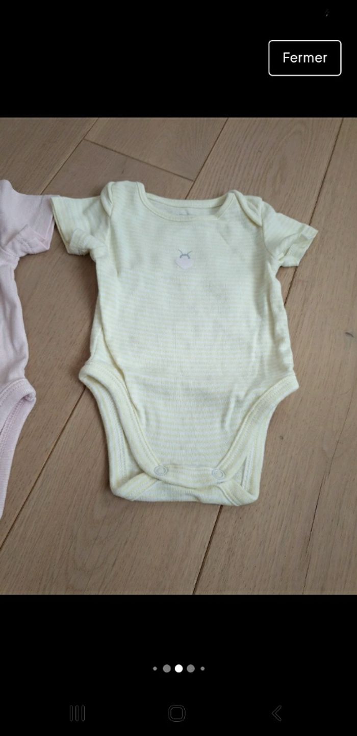 Lot bodies manches courtes - photo numéro 4