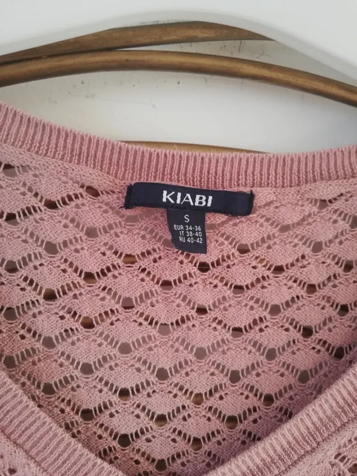 Pull rose Kiabi Taille S - photo numéro 3