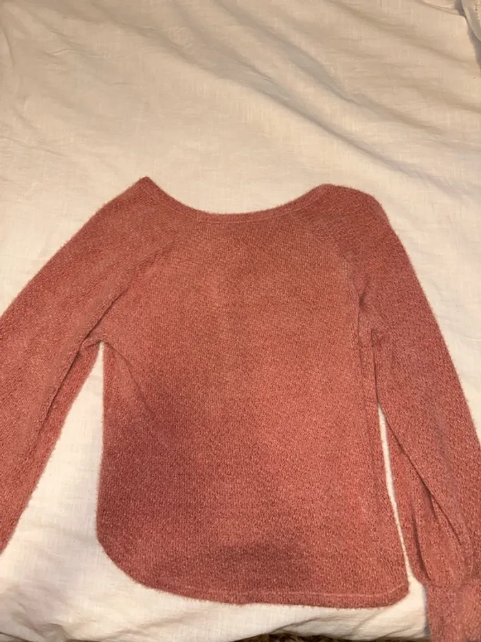 Coral Hollister Sweater