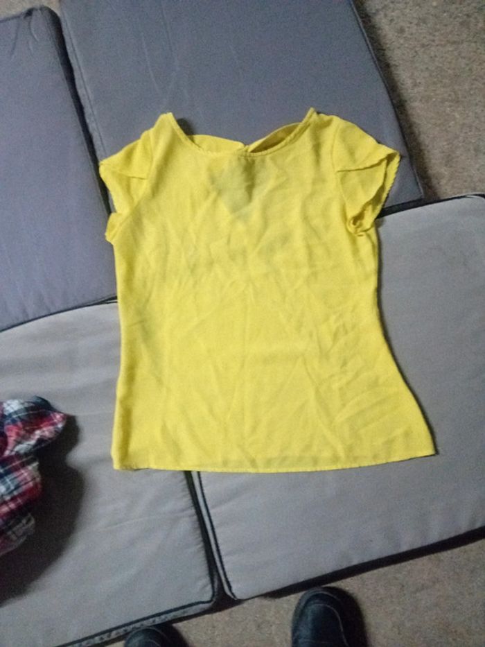 Tee shirt jaune