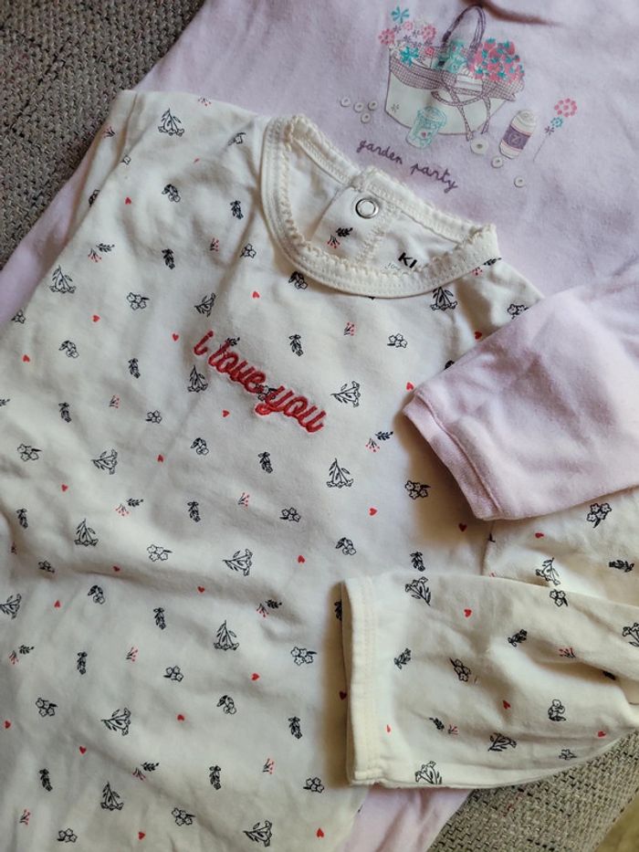 Lot 2 pyjamas léger  Grain de blé - photo numéro 2