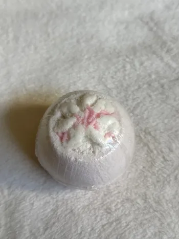 Bombe de bain fraise