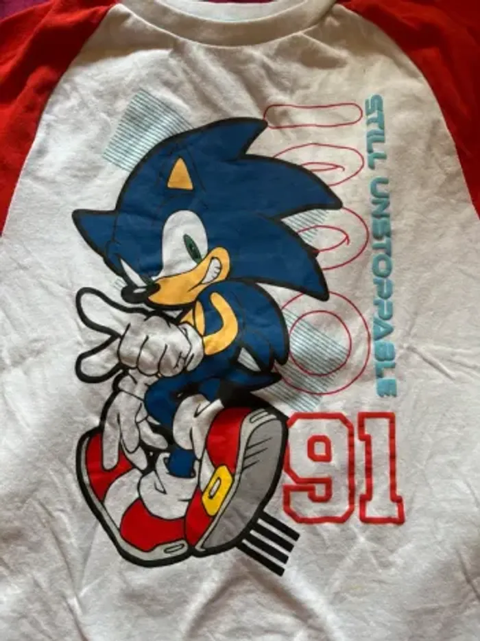 T-shirt Sonic - photo numéro 3