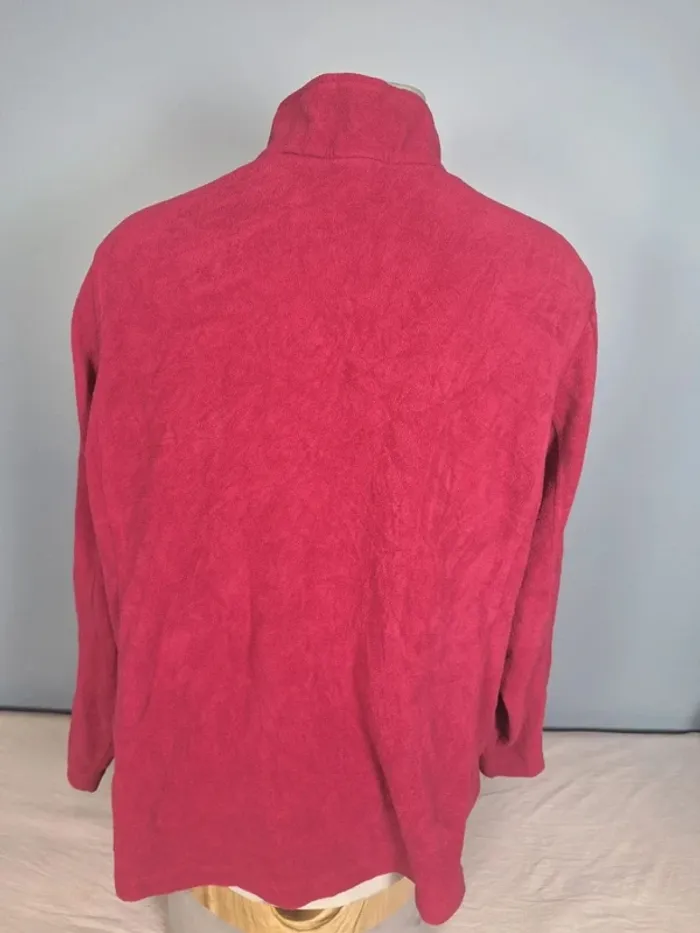 Polaire Lands’ End Polartec – Femme 2XL – Bordeaux (626) - photo numéro 5