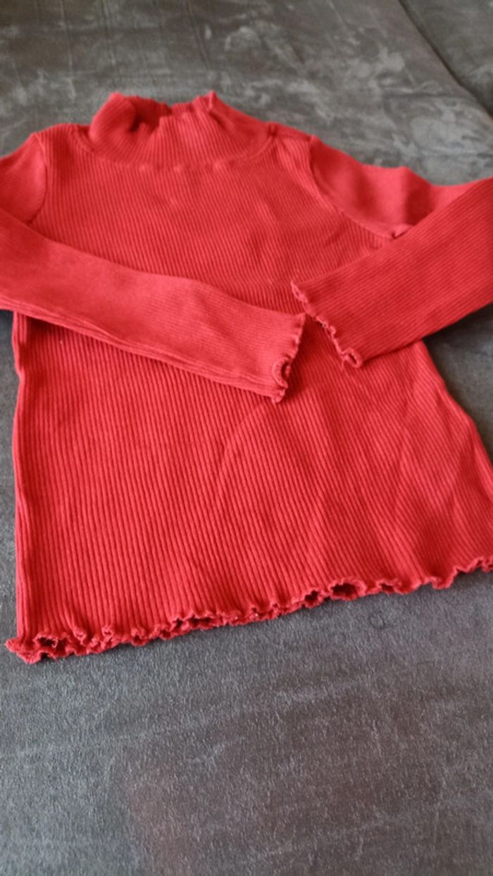 Sous pull bordeau - photo numéro 3