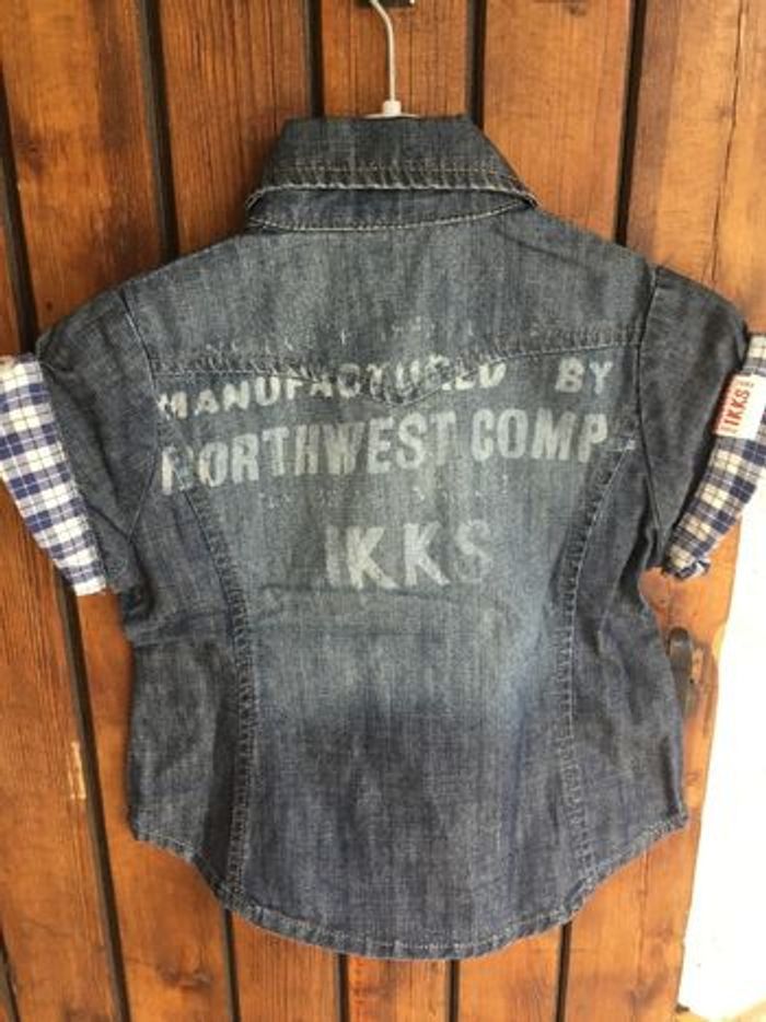 Chemise en jean ikks 2ans - photo numéro 4