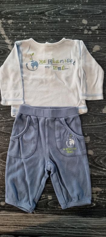 Ensemble garçon bébé 3 mois