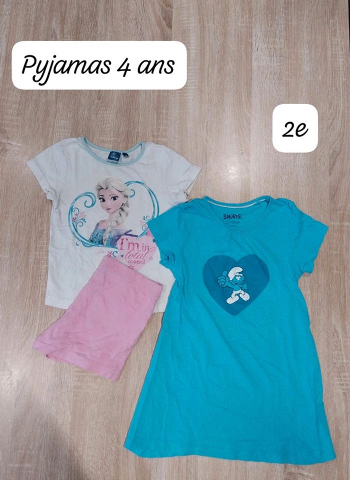 Pyjamas fille été 4 ans