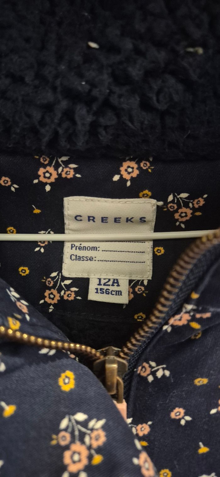 🧥 Manteau d'hiver fille creeks 12 ans - photo numéro 7