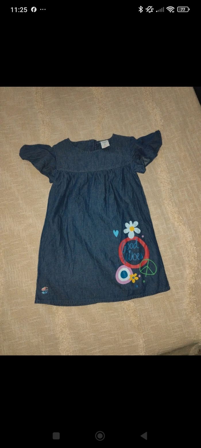 Lot robe et combishort 6 ans fille