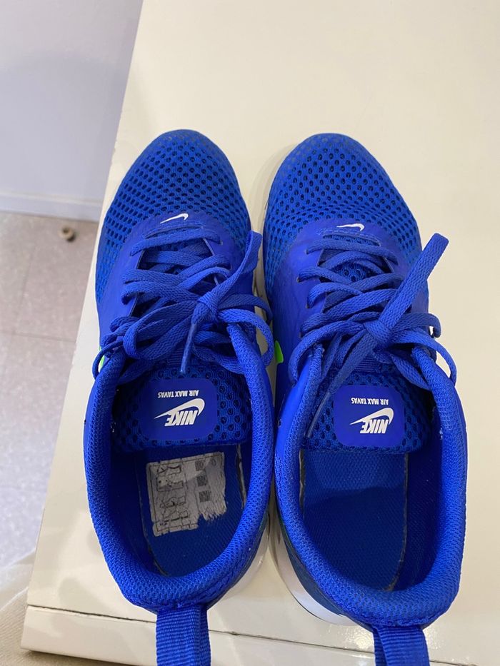 Basket Nike air max bleu - photo numéro 6