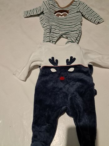 Lot vêtements bébé garçon taille 1 mois