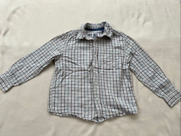 Chemise à carreaux 6 ans - photo numéro 2