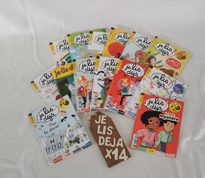 Lot 14 livres 📙 je lis déjà ! Lecteurs 6-10ans