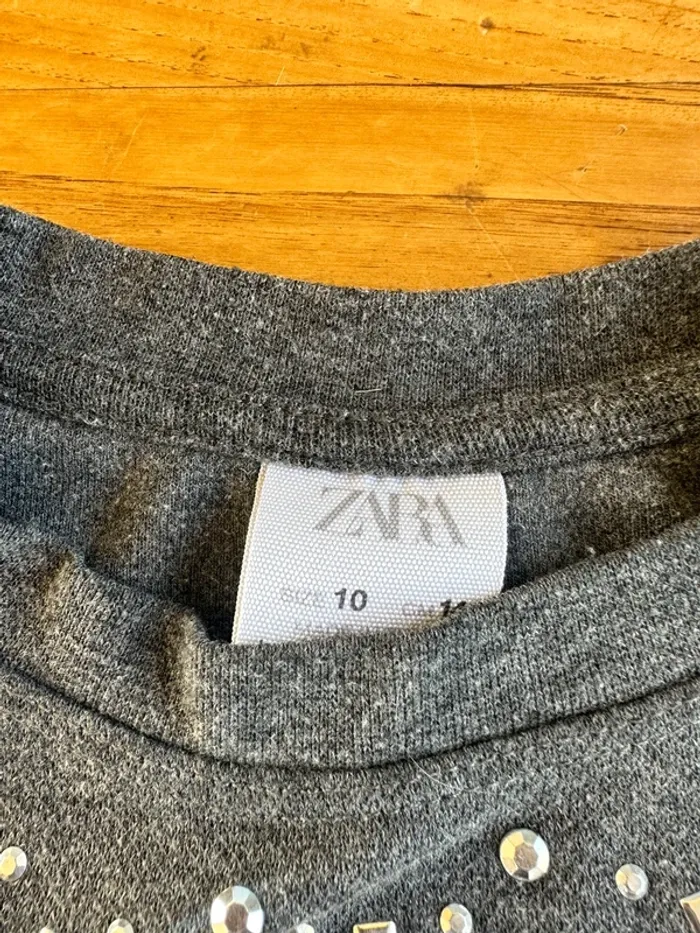 Pull gris Zara - photo numéro 3