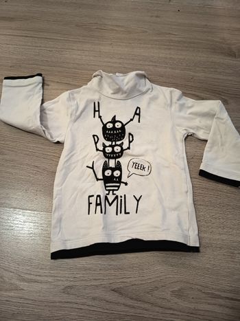 Tee shirt manche longue 24 mois