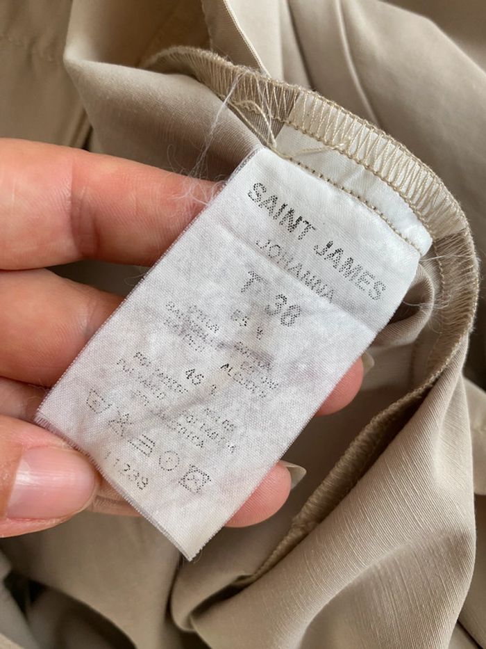 Veste parka beige Saint James 38 - photo numéro 7
