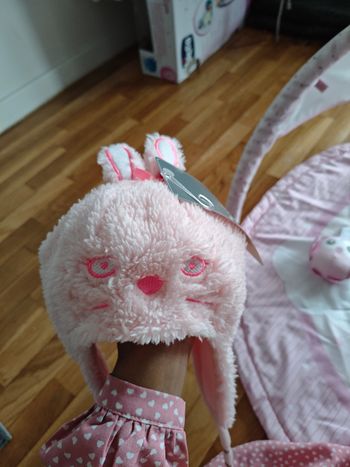 Bonnet Lapin ORCHESTRA Neuf avec étiquette – Rose – 6 mois