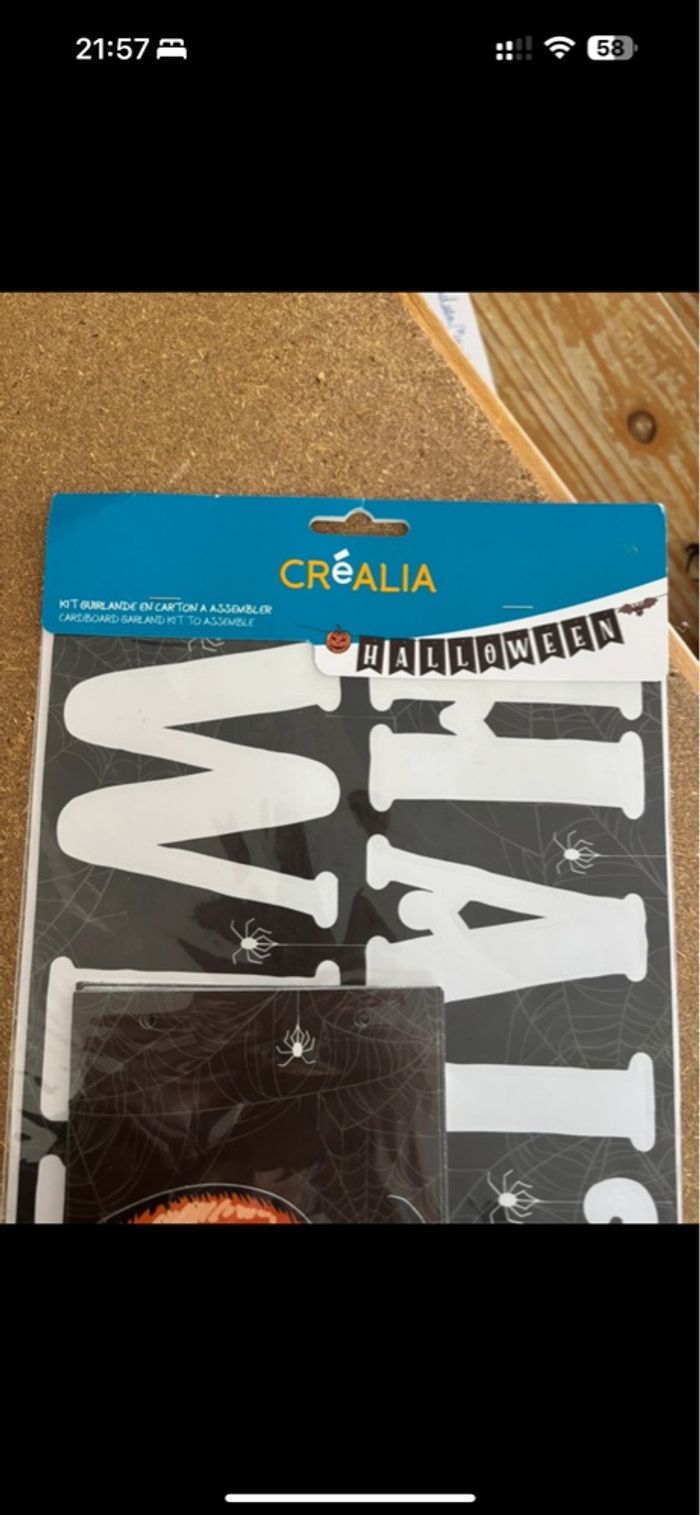 Guirlande Halloween neuve - photo numéro 3