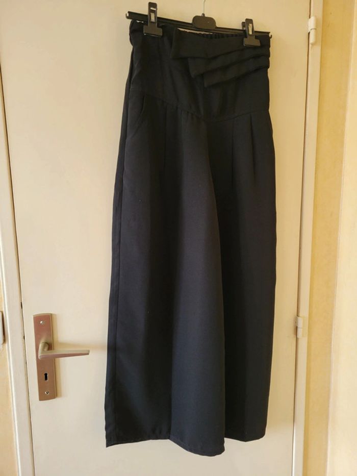 Pantalon élégant jambes amples T36 - photo numéro 2