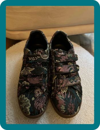 Sneakers jacquard et lurex taille 36 à scratch - Mellow Yellow
