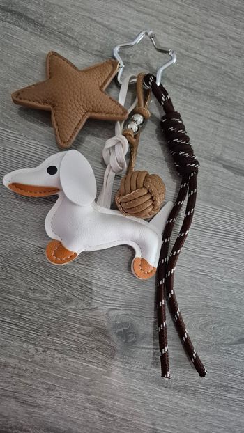 Porte-clé/bijou sac"Teckel"