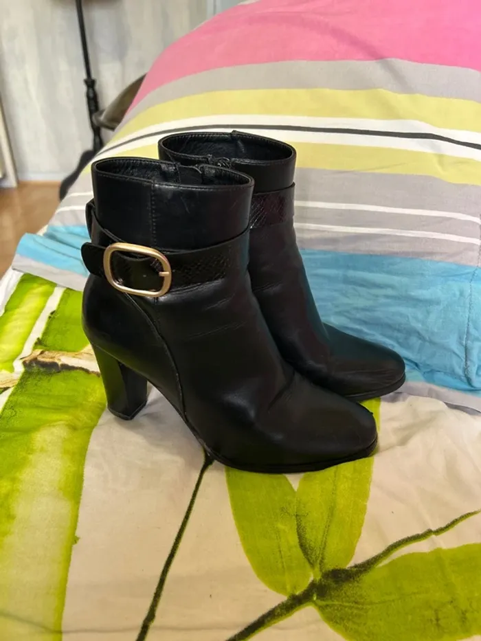 Bottines noir - photo numéro 3