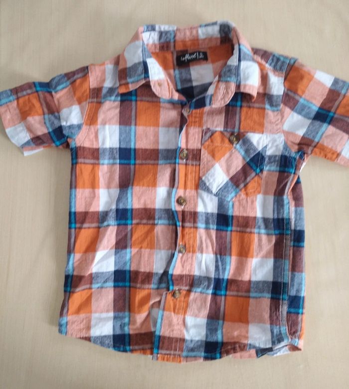 Chemisette garçon 5 ans
