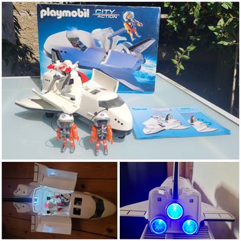 Playmobil city action 6196 🛰 Navette spatiale et spationautes 🪐