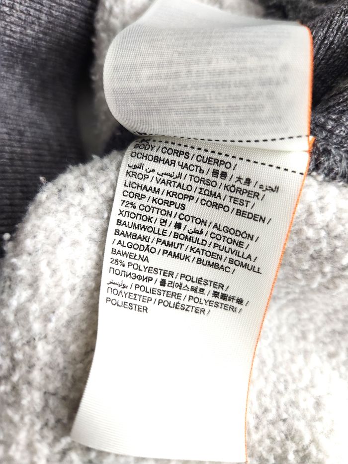 Sweat à Capuche Hoodie Superdry Gris Taille M Oversize - photo numéro 7