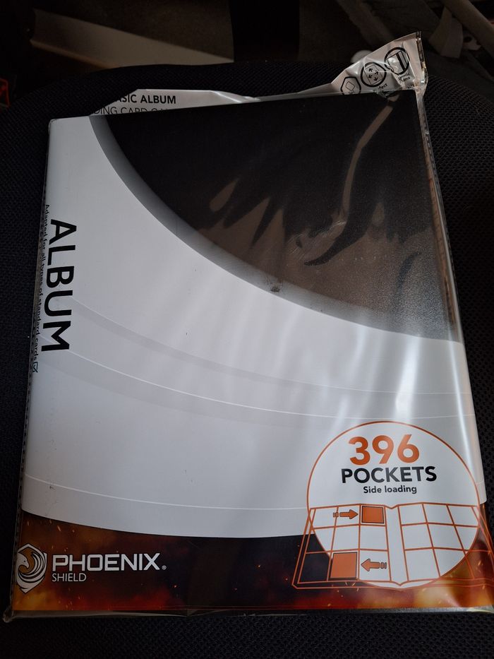 Classeur 396 pages PHOENIX noir