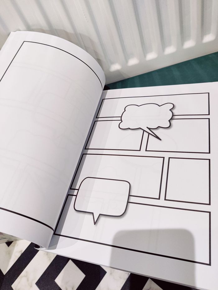 Cahier J'invente, je crée et je dessine ma BD Neuf - photo numéro 4