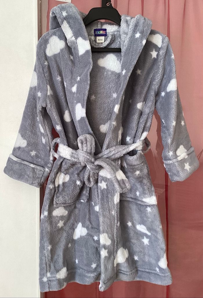 Peignoir/ robe de chambre chaude mixte taille 12-24 mois