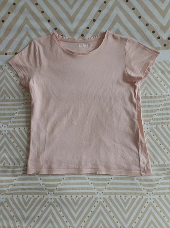 T shirt rose clair