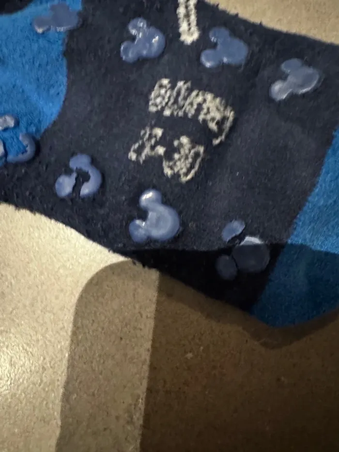 Lot de 3 chaussettes épaisses - Disney / Mickey - Merry christmas / Feuilles de houx - 27/30 - photo numéro 3