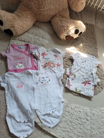 Lot de body 3 mois