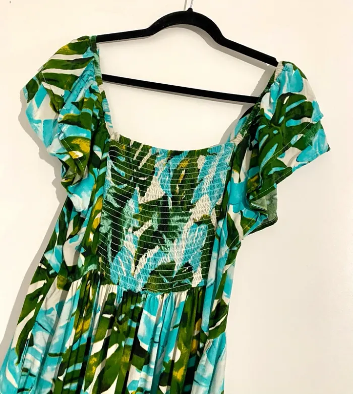 Robe Longue Tropical Sfera - photo numéro 6