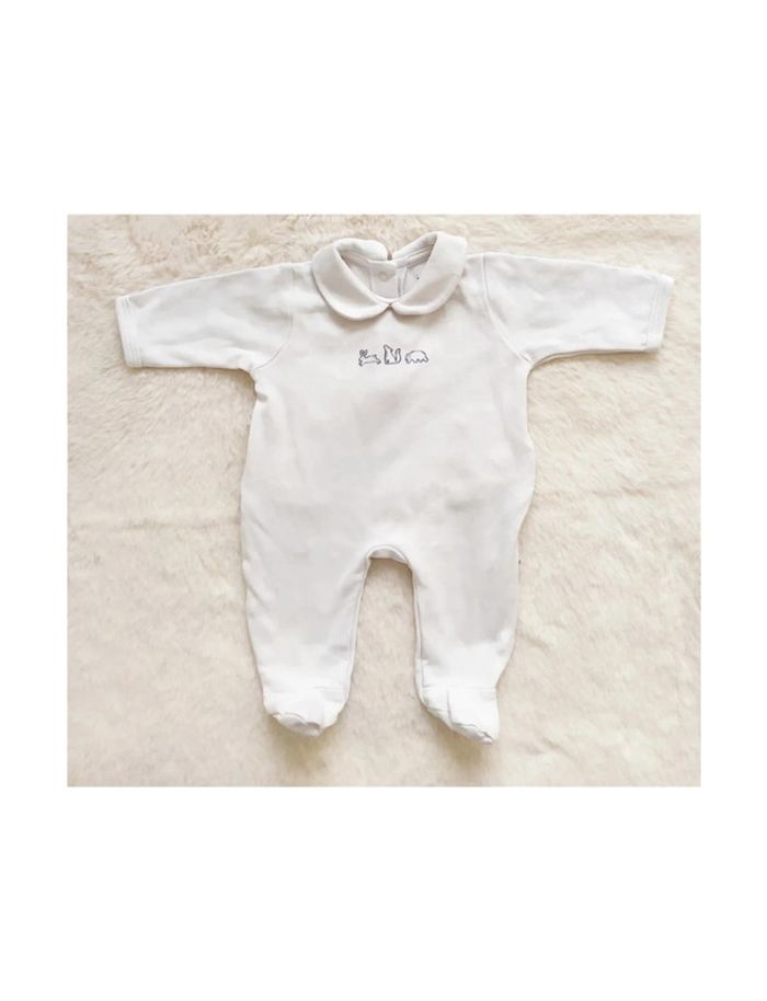 Pyjama naissance unisexe garçon fille en coton épais bio taille naissance = 50 cm