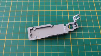 Dessous châssis pièce détachée miniature Burago bugatti type 59 1934 1/18 #B57