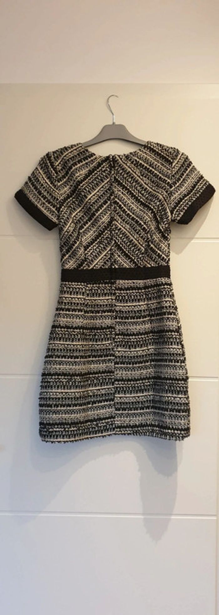 Robe chic tweed, taille 34, H&M - photo numéro 4