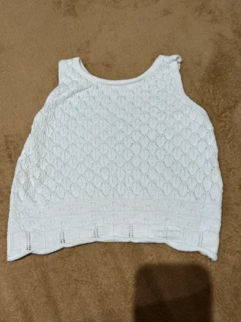 Débardeur en crochet
