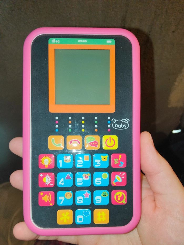 Téléphone éducatif 1er âge
