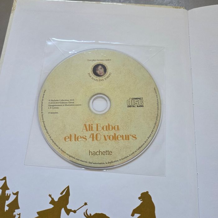 Livre enfant leq plus beaux contes Marlène Jobert + CD - photo numéro 2