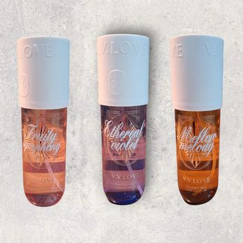 Lot de 3 Brumes Corps & Cheveux – Collection Privé V.V Love 150 ml