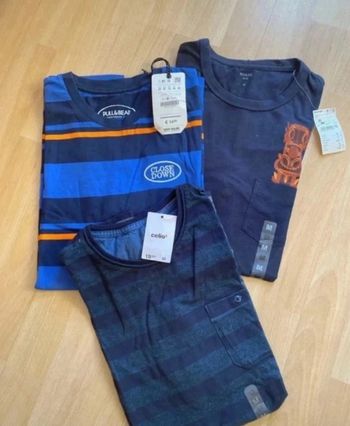 Lot T-shirt Celio, Kiabi, et Pull & Bear taille M Neufs