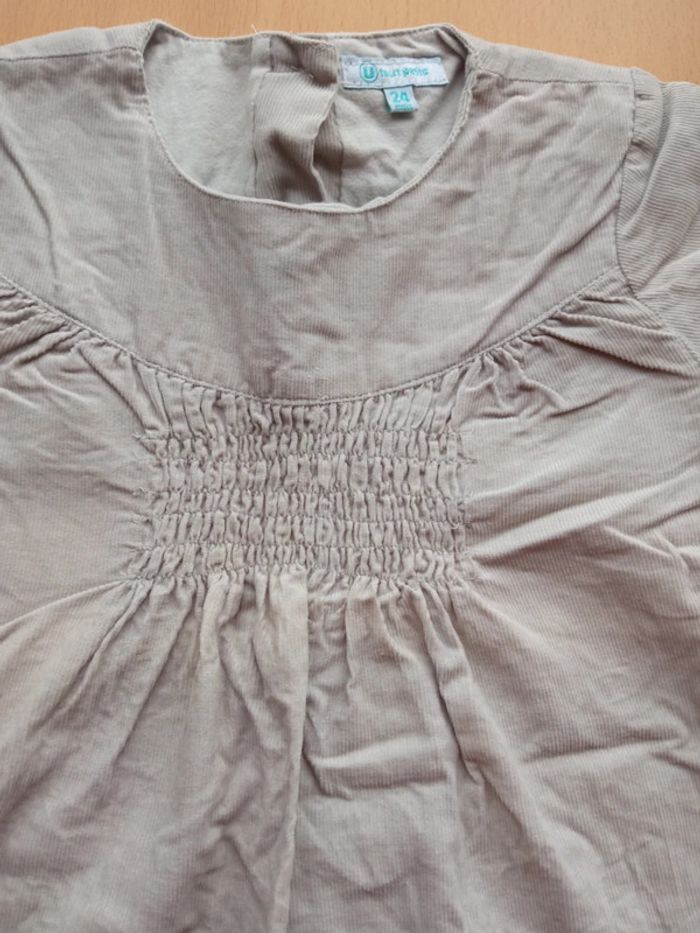 Robe en velours côtelé 24 mois - photo numéro 2