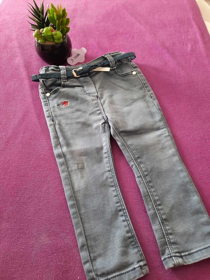 Pantalon bleu 9 mois